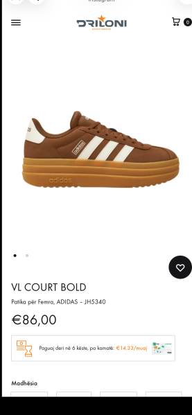 Puma Addidas te reja numer 37- 1/4